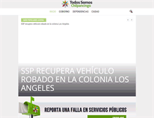 Tablet Screenshot of chilpancingo.gob.mx